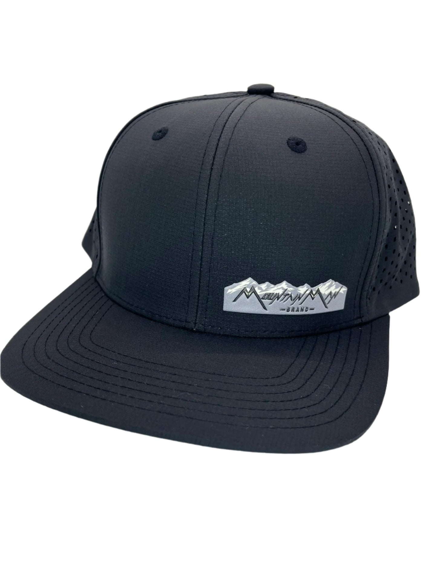 Mountain Range Flat-Bill Snapback Hat