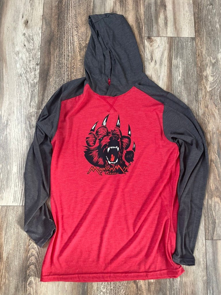 Grizzly Hooded Long Sleeve Pullover
