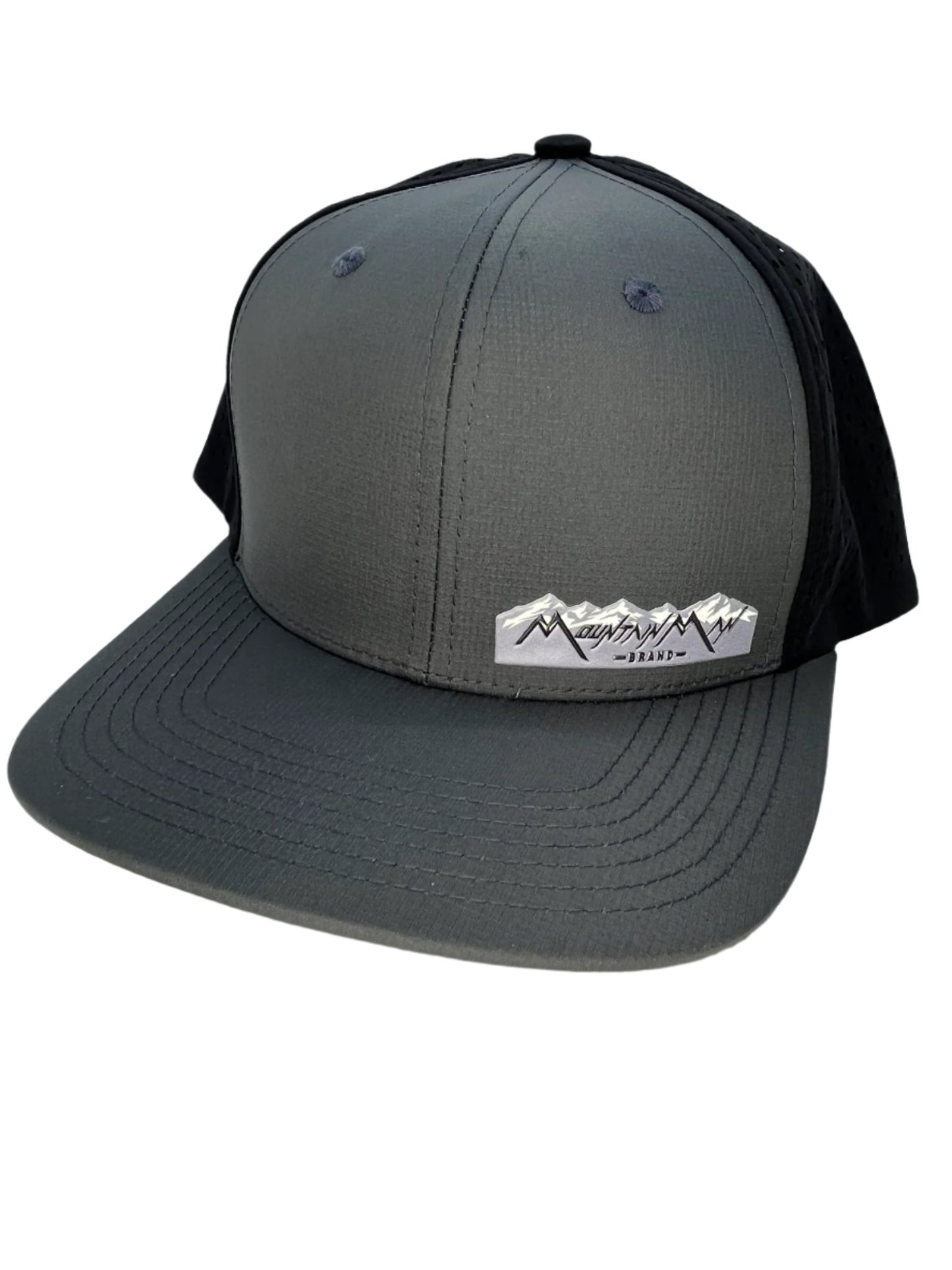 Mountain Range Flat-Bill Snapback Hat