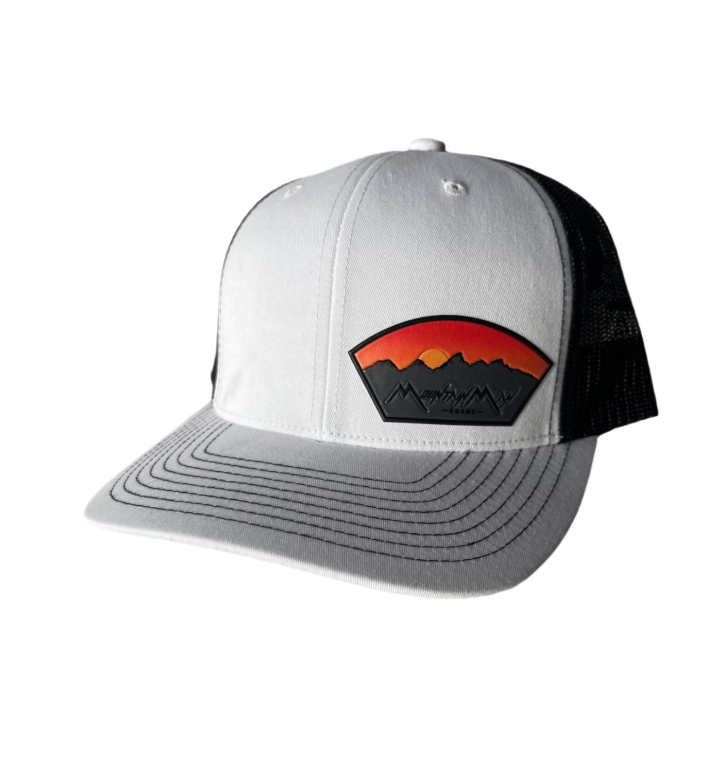 Teton Sunset Mesh Snapback Trucker Hat