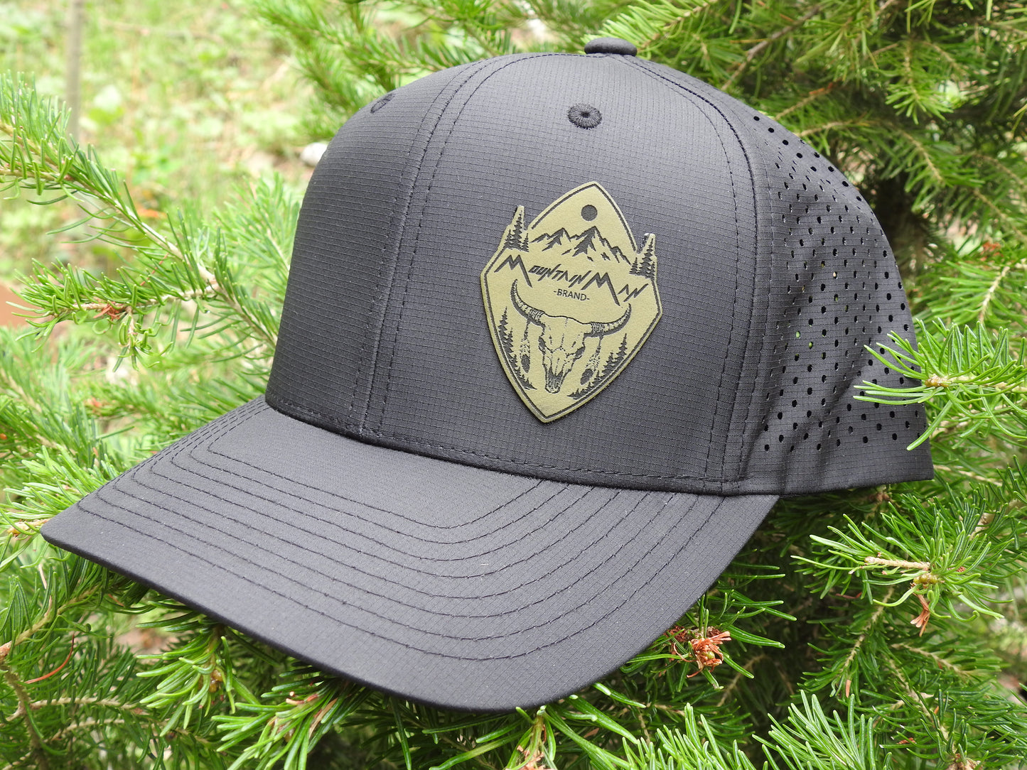 Bent Bill-Perforated Snapback