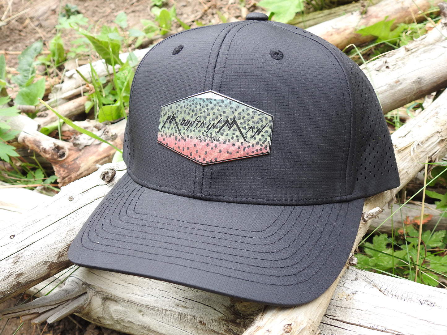 Bent Bill-Perforated Snapback