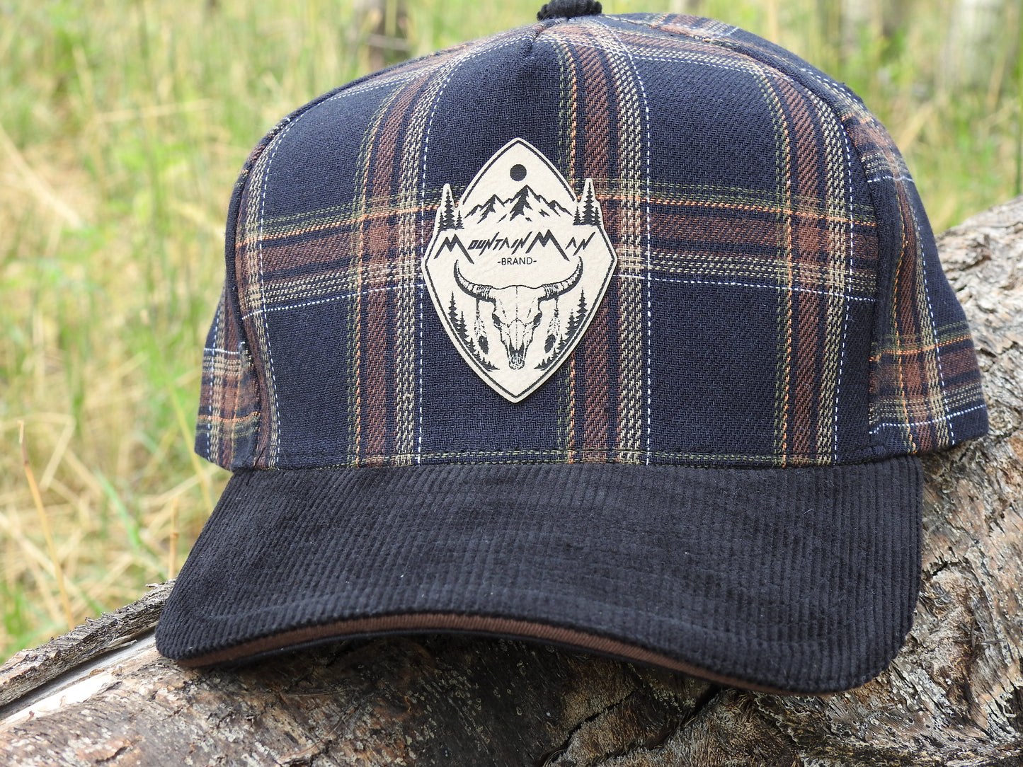 Bent Bill-Plaid Snapback
