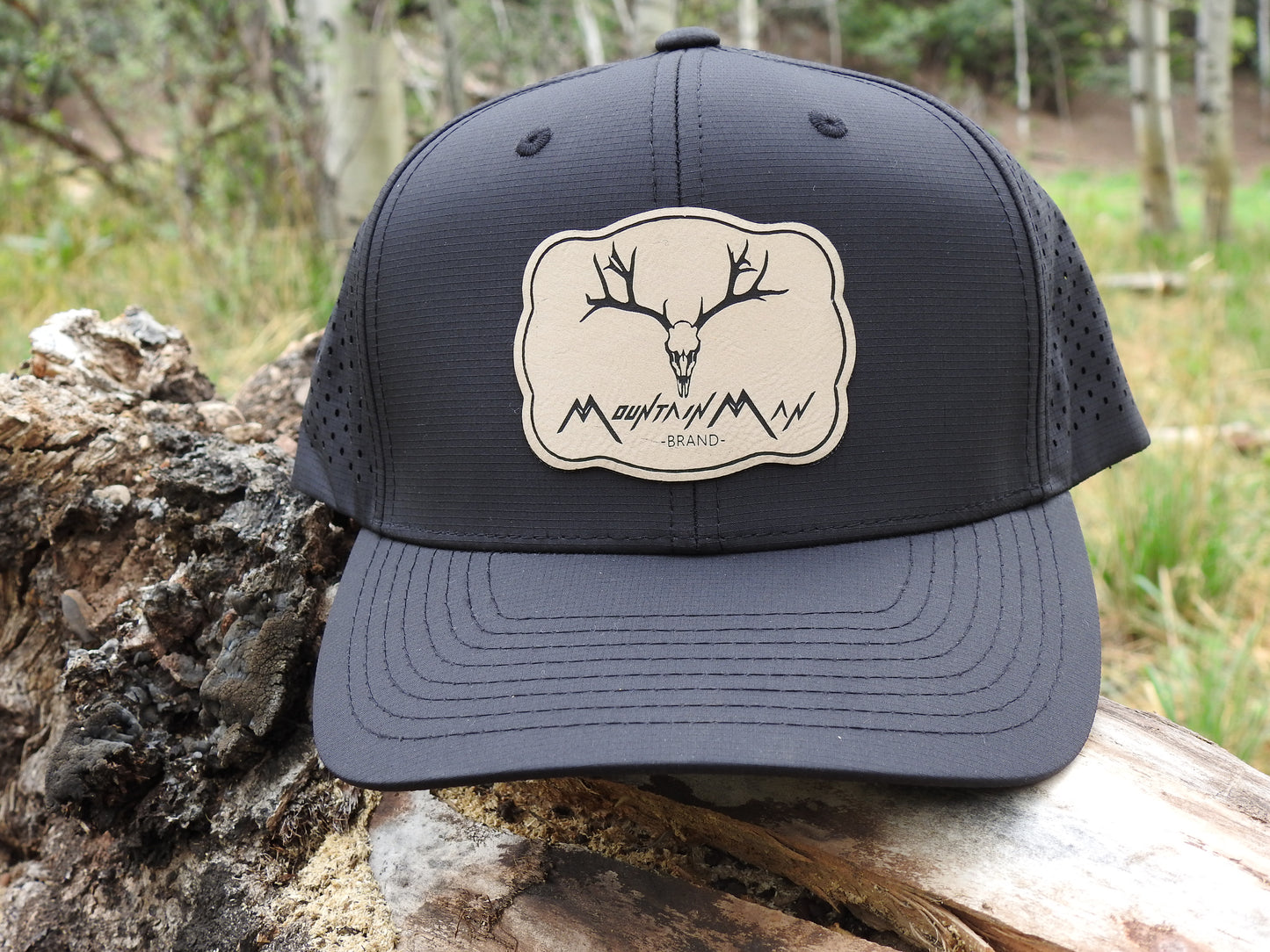 Bent Bill-Perforated Snapback