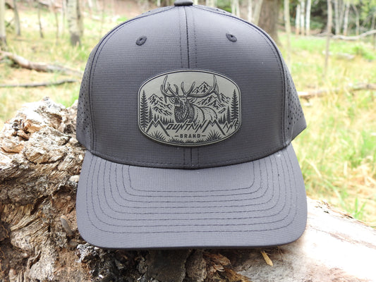 Bent Bill-Perforated Snapback