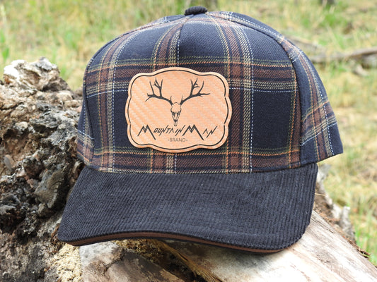Bent Bill-Plaid Snapback