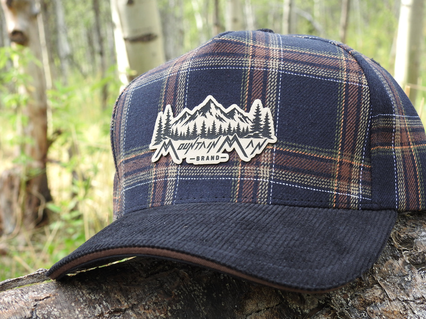 Bent Bill-Plaid Snapback
