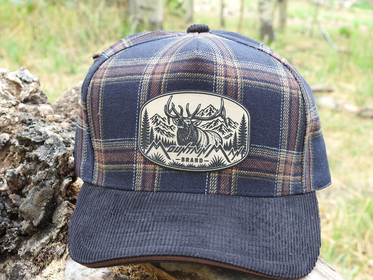 Bent Bill-Plaid SnapBack