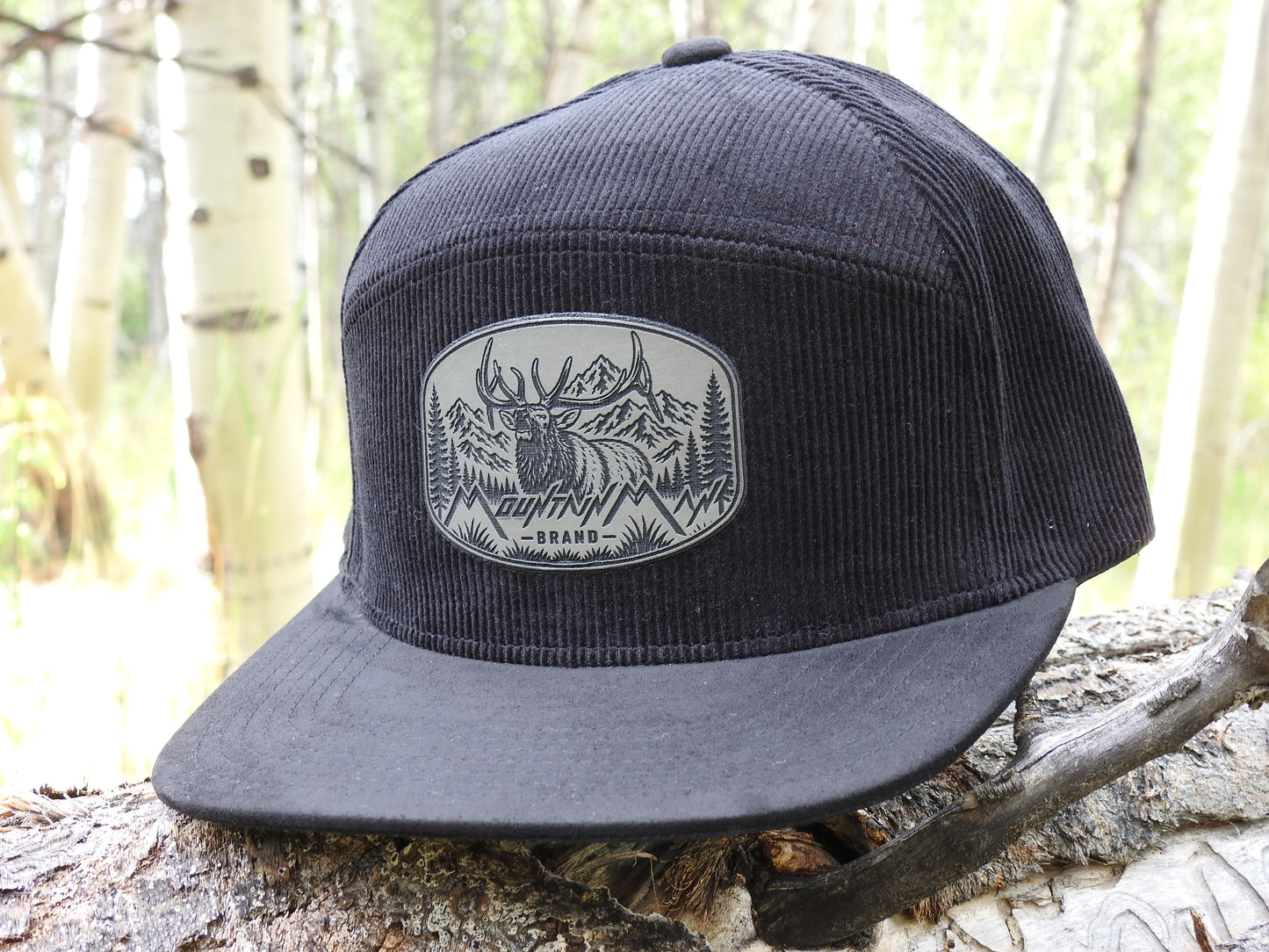 Flat Bill-Corduroy Suede Camper