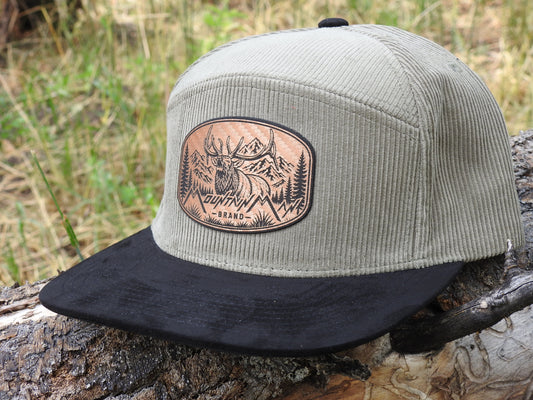 Flat Bill-Corduroy Suede Camper