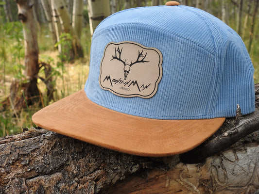 Flat Bill-Corduroy Suede Camper