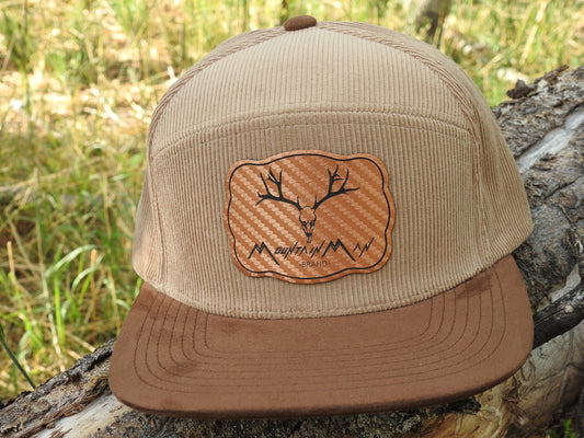 Flat Bill-Corduroy Suede Camper
