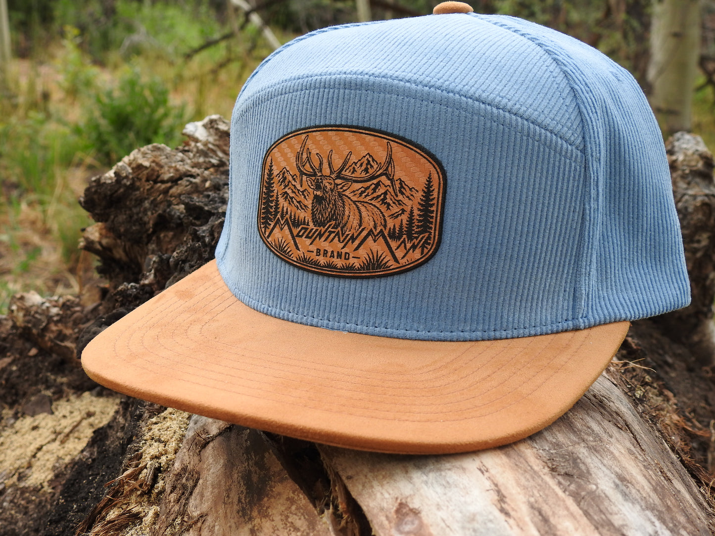 Flat Bill-Corduroy Suede Camper