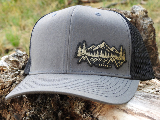 Bent Bill-Mesh Trucker Snapback