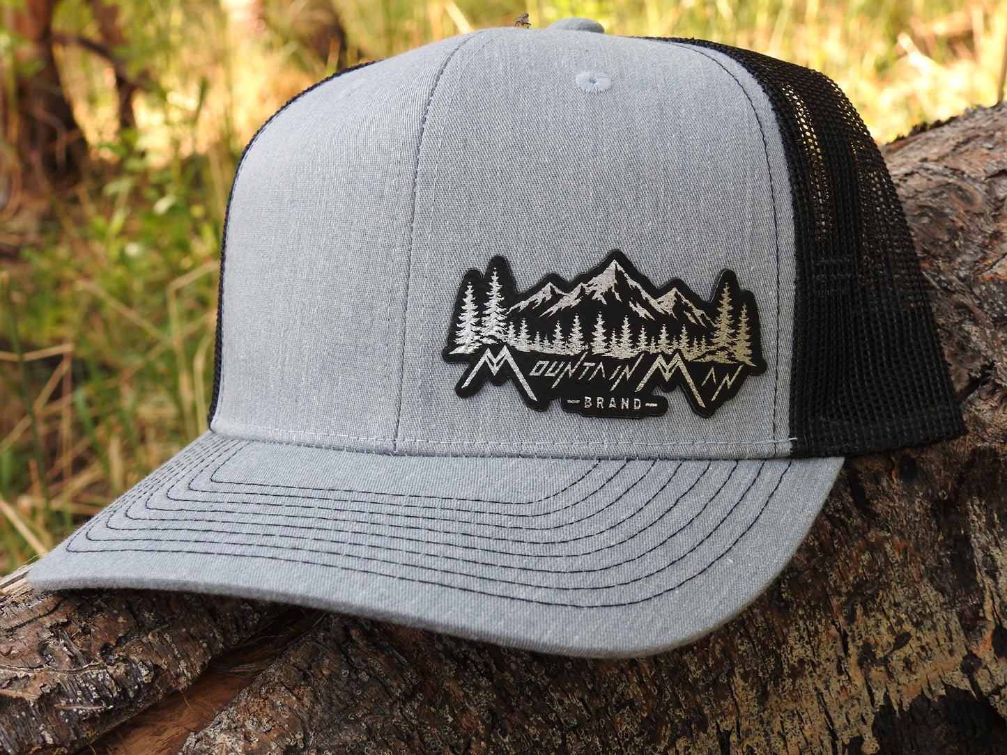 Bent Bill-Mesh Trucker Snapback