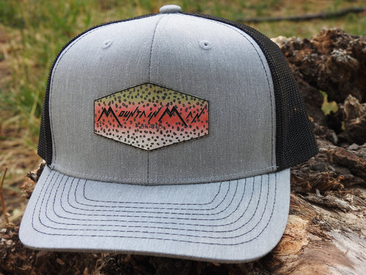 Bent Bill-Mesh Trucker Snapback