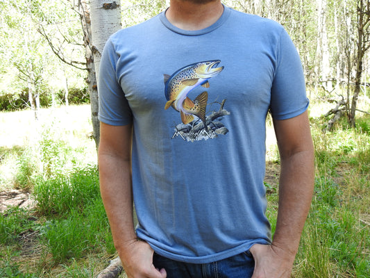 Trout Steel Blue Tee