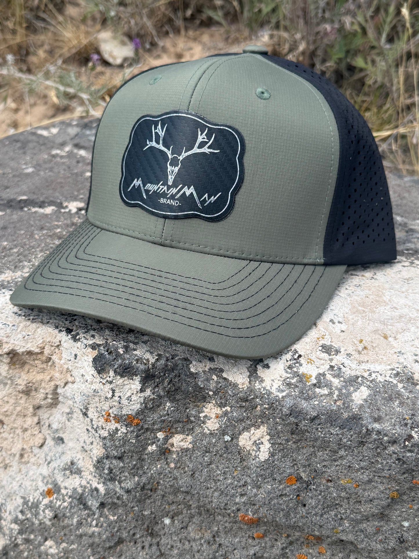 Bent Bill-Perforated Snapback