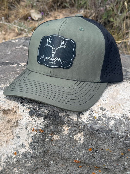 Bent Bill-Perforated Snapback