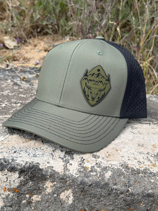 Bent Bill-Perforated Snapback